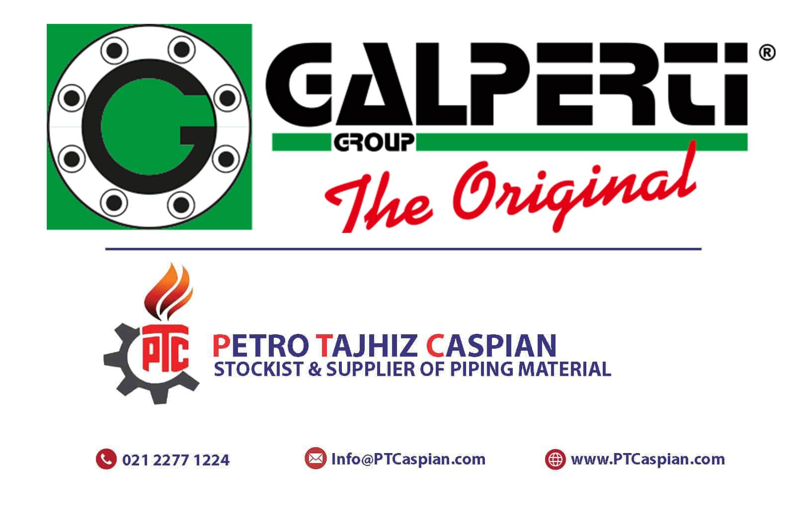 نمایندگی رسمی فلنج گالپرتی GALPERTI