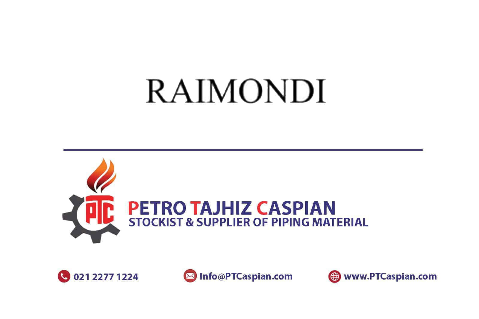 نمایندگی انحصاری شیرآلات ریموندی PR RAIMONDI VALVE